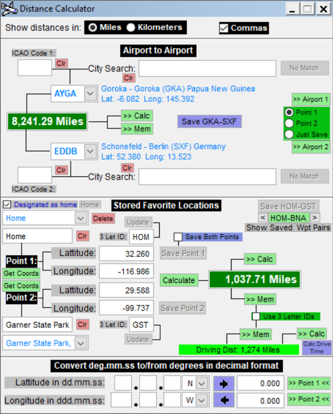 Cool New Distance Calculator Features